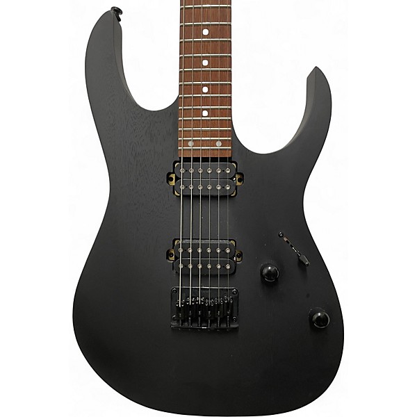 Used Ibanez RGRT421 Flat Black Solid Body Electric Guitar