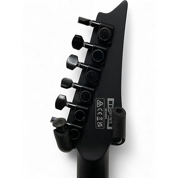 Used Ibanez RGRT421 Flat Black Solid Body Electric Guitar