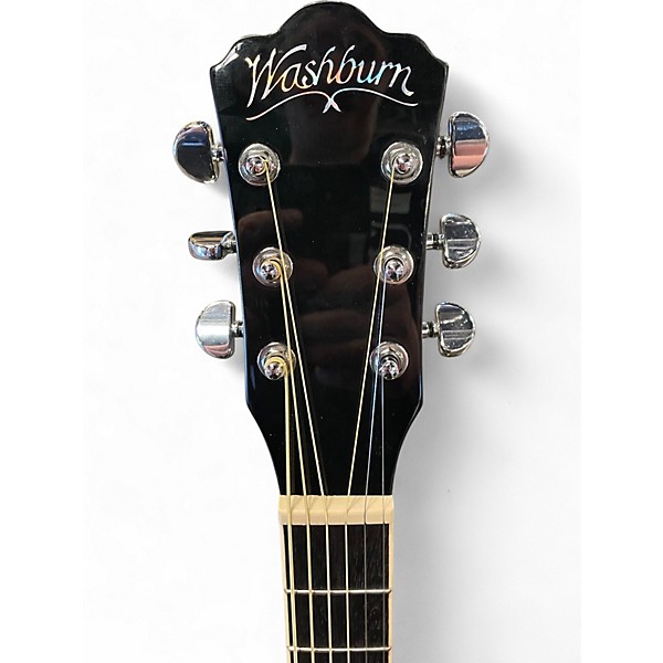 Used Washburn DFBACEB-U Deep Forest Burl Acoustic Electric Guitar