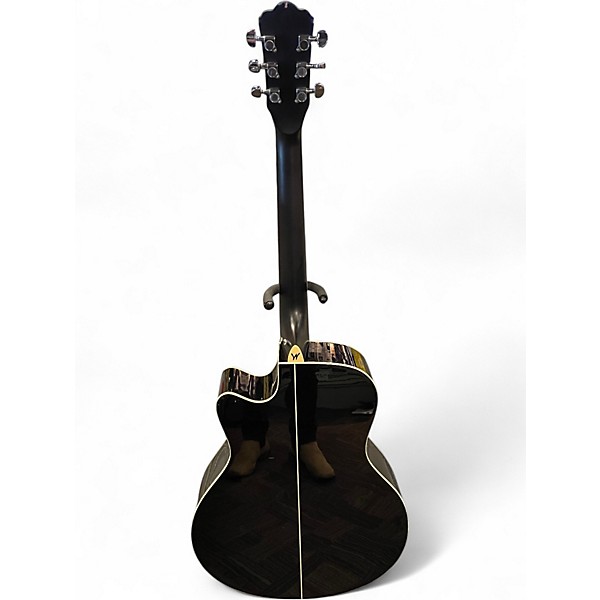 Used Washburn DFBACEB-U Deep Forest Burl Acoustic Electric Guitar