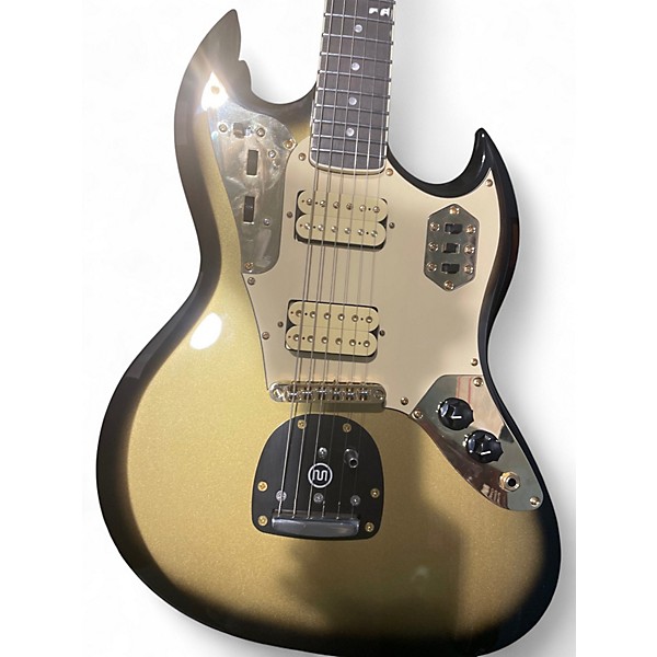 Used Woodrite Switchblade gold burst Solid Body Electric Guitar