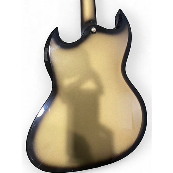 Used Woodrite Switchblade gold burst Solid Body Electric Guitar