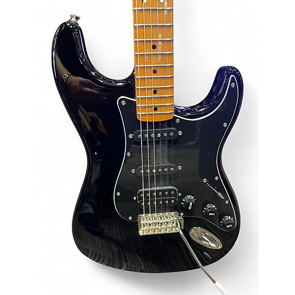 Used Squier Classic Vibe 70's Stratocaster HSS Black Solid Body Electric Guitar