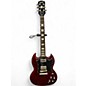 Used Epiphone SG Standard Cherry Solid Body Electric Guitar thumbnail