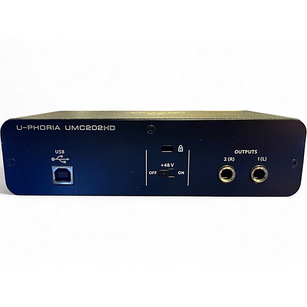 Used Behringer U-Phoria UMC202HD Audio Interface