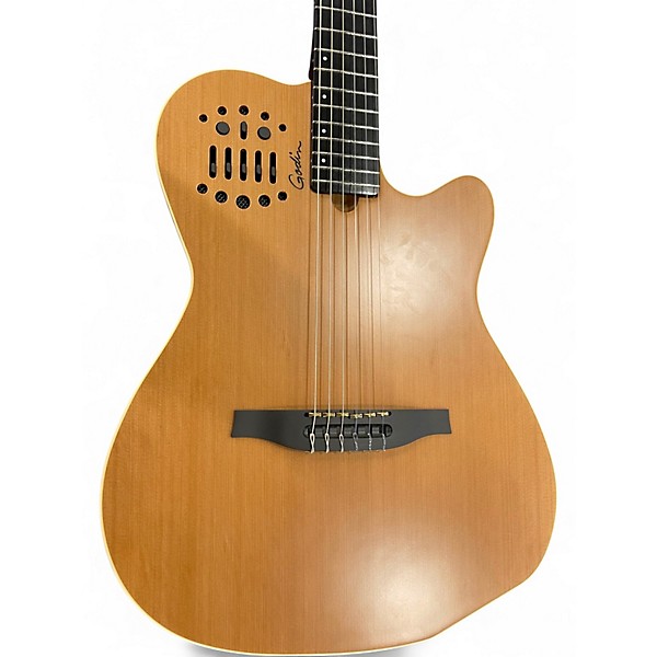 Used Godin MULTIAC ACS SLIM SA Natural Classical Acoustic Electric Guitar