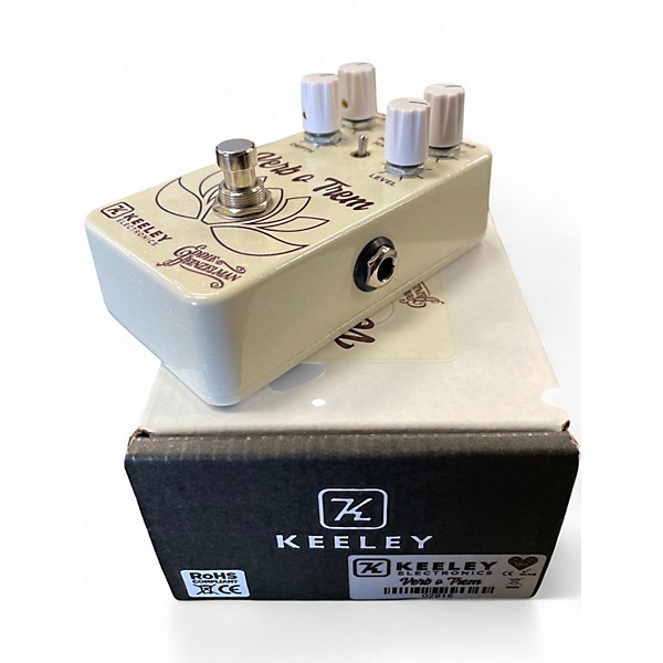 Used Keeley Verb-o-Trem Effect Pedal