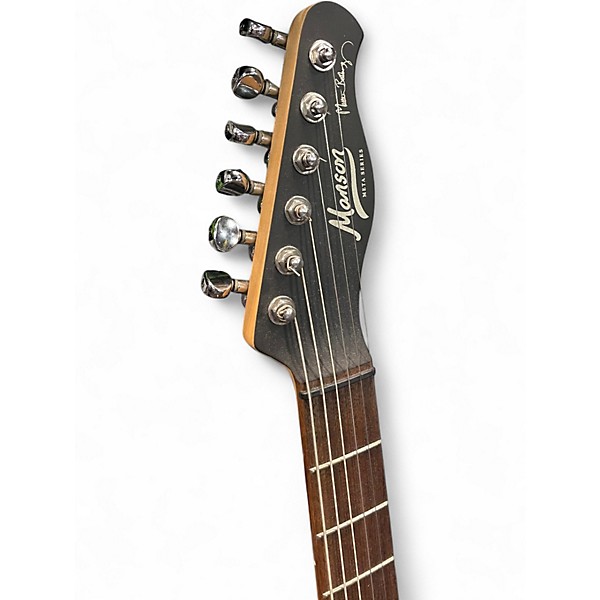 Used Mason Matthew Bellamy signature Satin Black Solid Body Electric Guitar