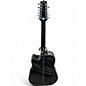 Used Takamine GD30CE-12 Black 12 String Acoustic Electric Guitar