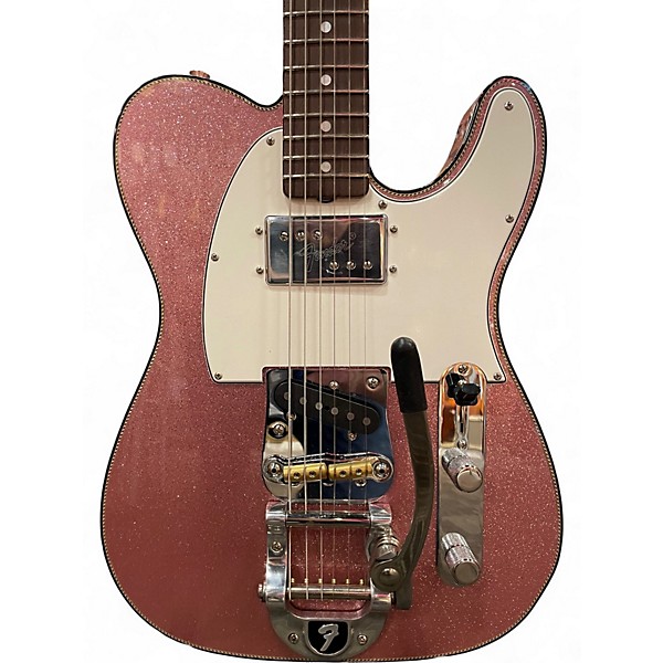 Used Fender CUNIFE TELECASTER CUSTOMSHOP NOS PINK SPARKLE Solid Body Electric Guitar