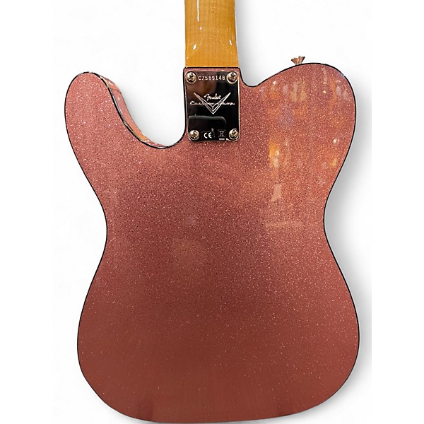 Used Fender CUNIFE TELECASTER CUSTOMSHOP NOS PINK SPARKLE Solid Body Electric Guitar