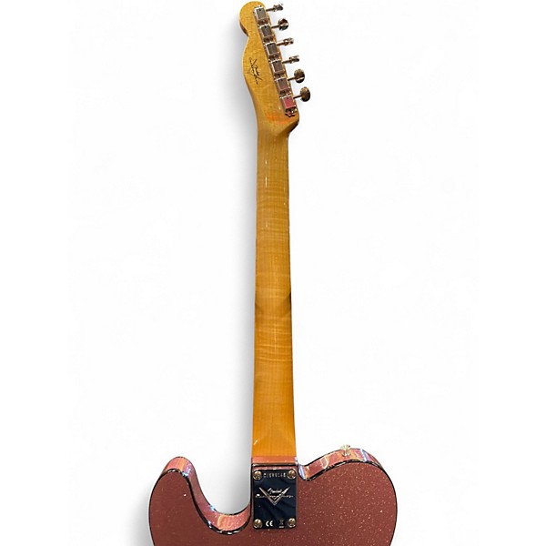 Used Fender CUNIFE TELECASTER CUSTOMSHOP NOS PINK SPARKLE Solid Body Electric Guitar