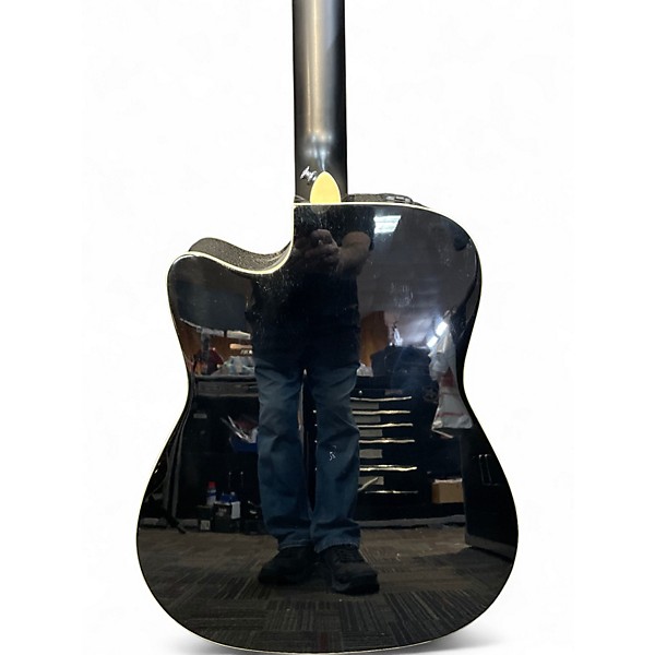 Used Yamaha FGX830C BLACK Acoustic Electric Guitar
