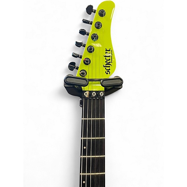 Used Schecter Guitar Research SUN VALLEY SUPER SHREDDER HIGHLIGHTER  Solid Body Electric Guitar