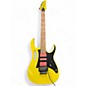 Used Ibanez JEMJR Yellow Solid Body Electric Guitar thumbnail