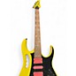 Used Ibanez JEMJR Yellow Solid Body Electric Guitar