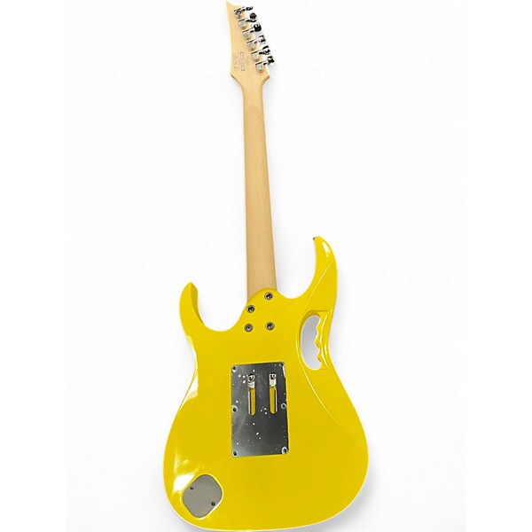 Used Ibanez JEMJR Yellow Solid Body Electric Guitar