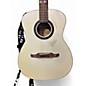 Used Fender Tim Armstrong Hellcat silver Acoustic Electric Guitar