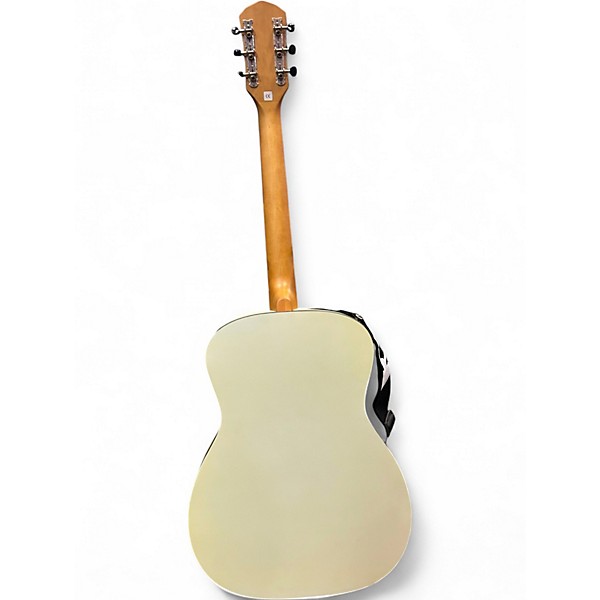 Used Fender Tim Armstrong Hellcat silver Acoustic Electric Guitar