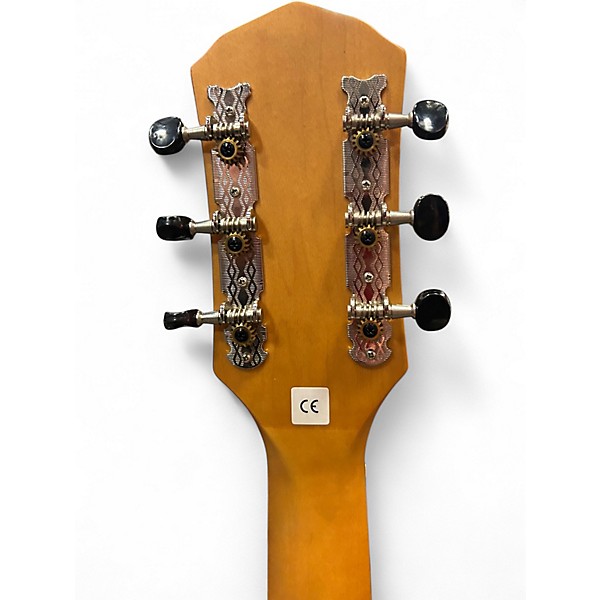 Used Fender Tim Armstrong Hellcat silver Acoustic Electric Guitar