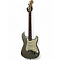 Used Fender Standard Stratocaster Metallic Silver Solid Body Electric Guitar thumbnail
