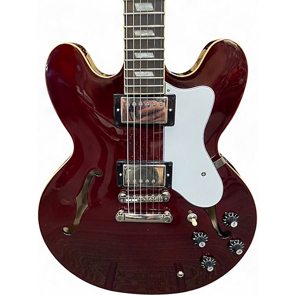 Used 2020s Epiphone Riviera Noel Gallagher Wine Red Hollow Body Electric Guitar