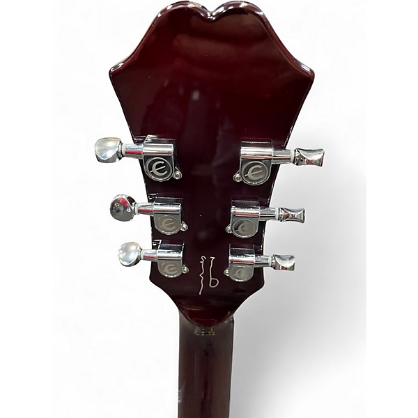 Used 2020s Epiphone Riviera Noel Gallagher Wine Red Hollow Body Electric Guitar