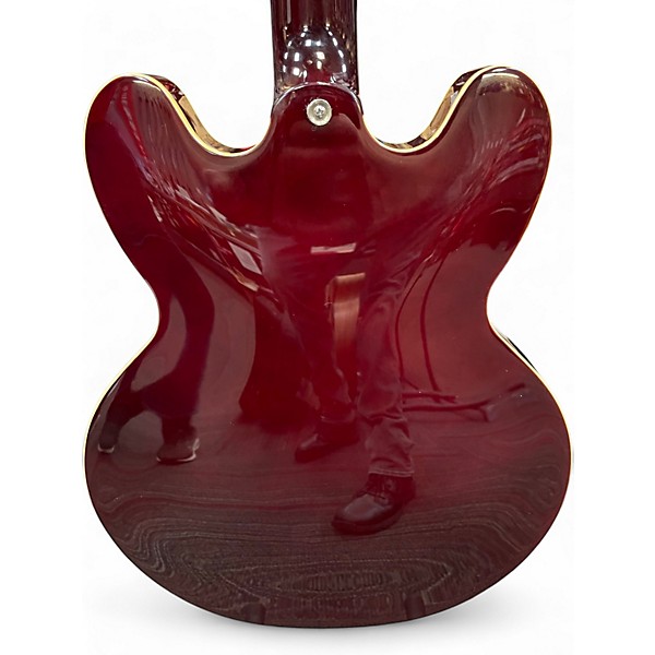 Used 2020s Epiphone Riviera Noel Gallagher Wine Red Hollow Body Electric Guitar