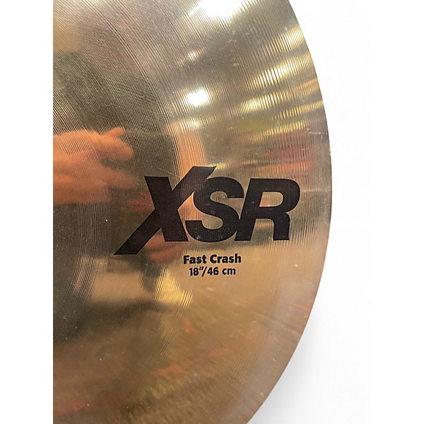 Used SABIAN 18in XSR FAST CRASH Cymbal