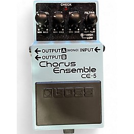 Used BOSS CE5 Chorus Ensemble Effect Pedal