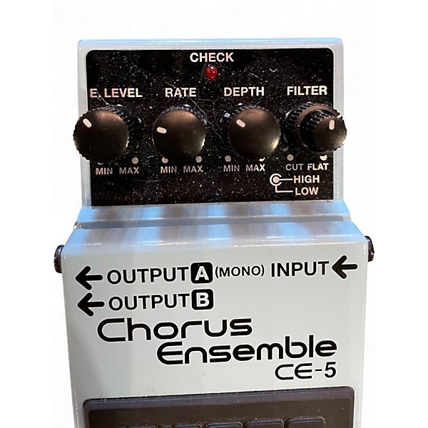 Used BOSS CE5 Chorus Ensemble Effect Pedal
