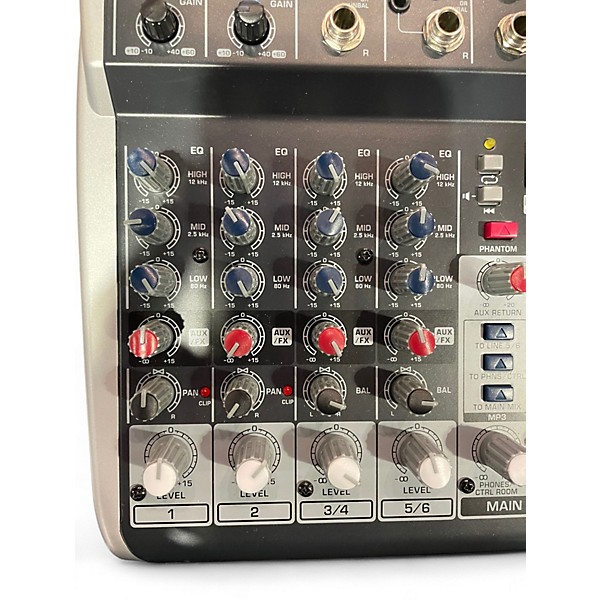 Used Behringer Xenyx QX602MP3 Unpowered Mixer
