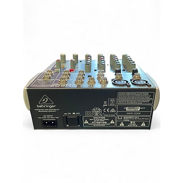 Used Behringer Xenyx QX602MP3 Unpowered Mixer