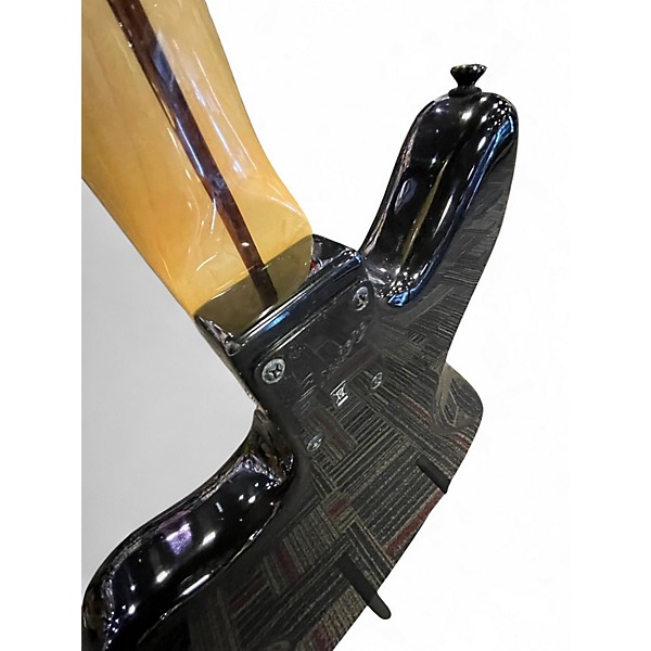 Used 2017 Squier Vintage Modified Baritone Jazzmaster BLACK Solid Body Electric Guitar