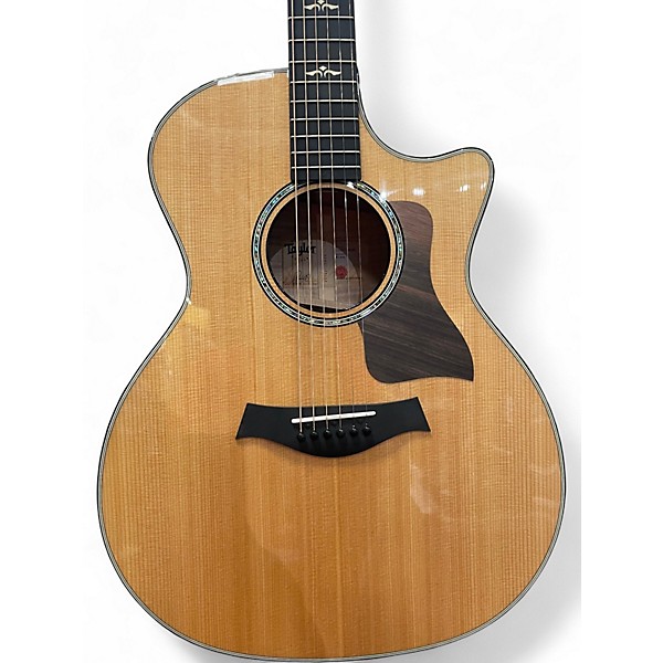 Used Taylor 614CE Natural Acoustic Electric Guitar