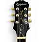 Used Epiphone Les Paul 1960 Tribute Plus Black Cherry Solid Body Electric Guitar