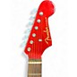Used Fender Sonoran SCE Candy Apple Red Acoustic Electric Guitar