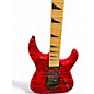 Used Jackson JS34Q Dinky Red Solid Body Electric Guitar