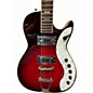 Used Silvertone 1423 RSFB Redburst Solid Body Electric Guitar