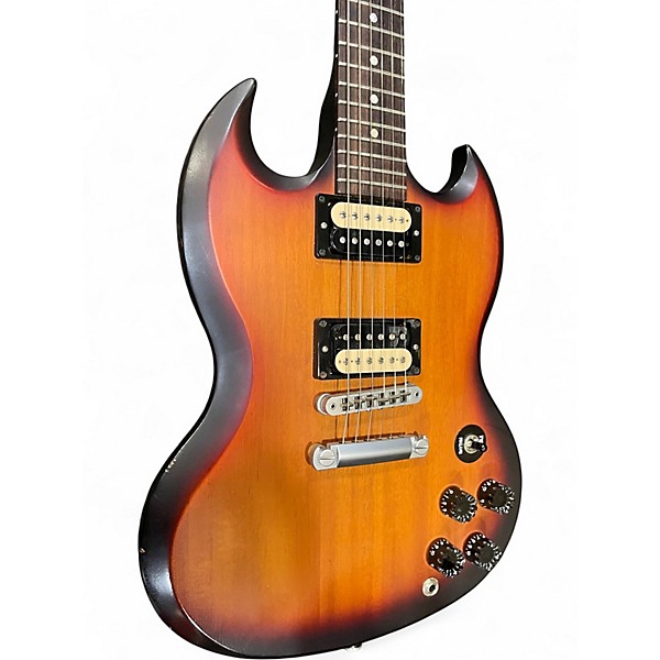 Used 2014 Gibson SGJ 2 Tone Sunburst Solid Body Electric Guitar