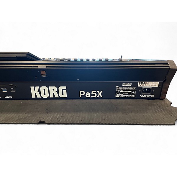 Used KORG PA5X 61 w/ paas mk2 Arranger Keyboard