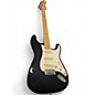 Used Fender Standard Stratocaster Black Solid Body Electric Guitar thumbnail