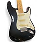 Used Fender Standard Stratocaster Black Solid Body Electric Guitar