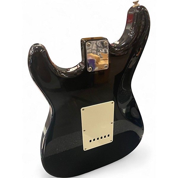 Used Fender Standard Stratocaster Black Solid Body Electric Guitar