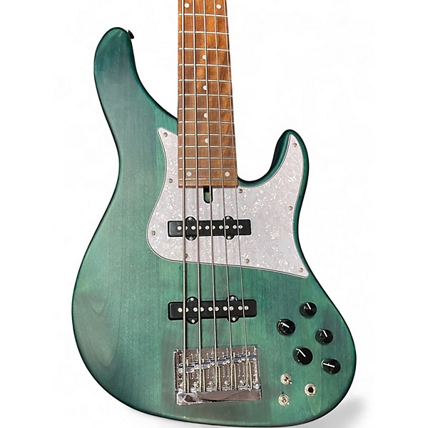 Used Bacchus WL-5 HJ FREAKS Green Electric Bass Guitar