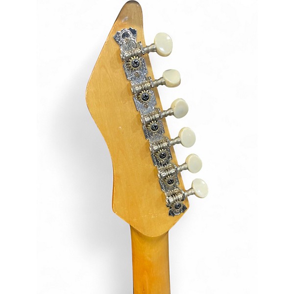 Used Kay KE-21 SPARKLE BLUE Solid Body Electric Guitar