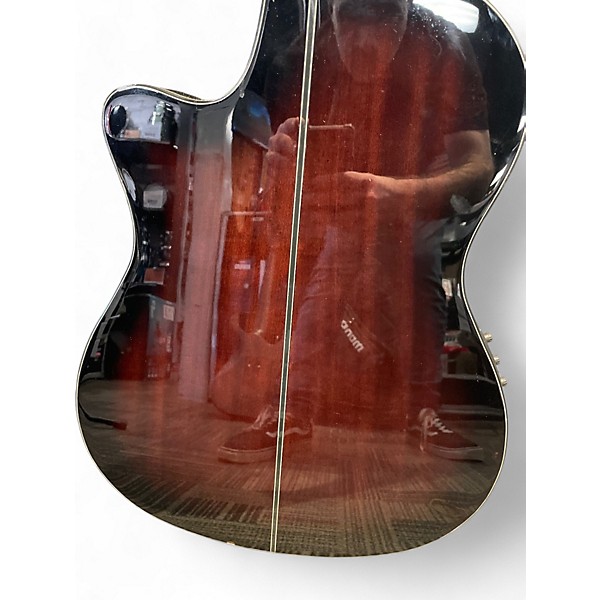 Used Ibanez GA35TCE Brown Acoustic Electric Guitar