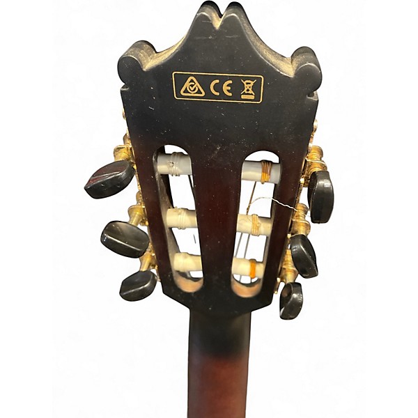 Used Ibanez GA35TCE Brown Acoustic Electric Guitar