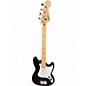 Used Squier Bronco Black Electric Bass Guitar thumbnail