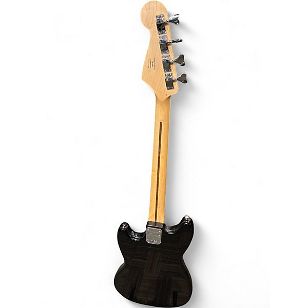 Used Squier Bronco Black Electric Bass Guitar